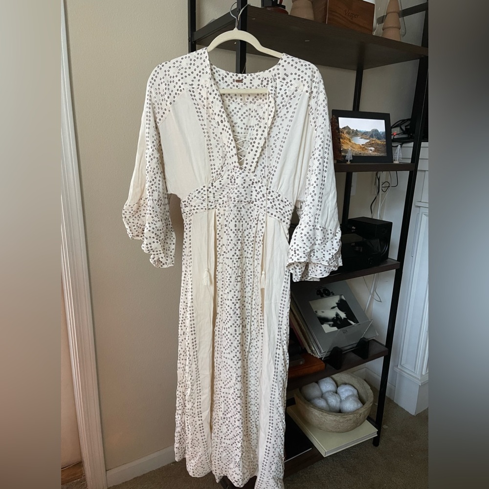 Free People Kimono Maxi Dress